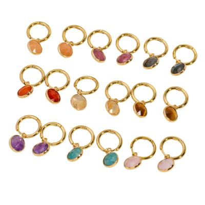 E2606004 Natural stone  Earrings
