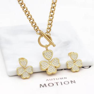 JS2606011 Zircon Love Jewrely Set