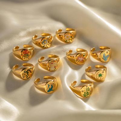 R2606006 Flower Tree Ring