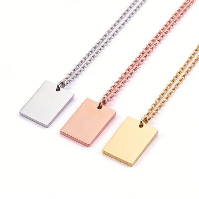 RS2605010 rectangle necklace